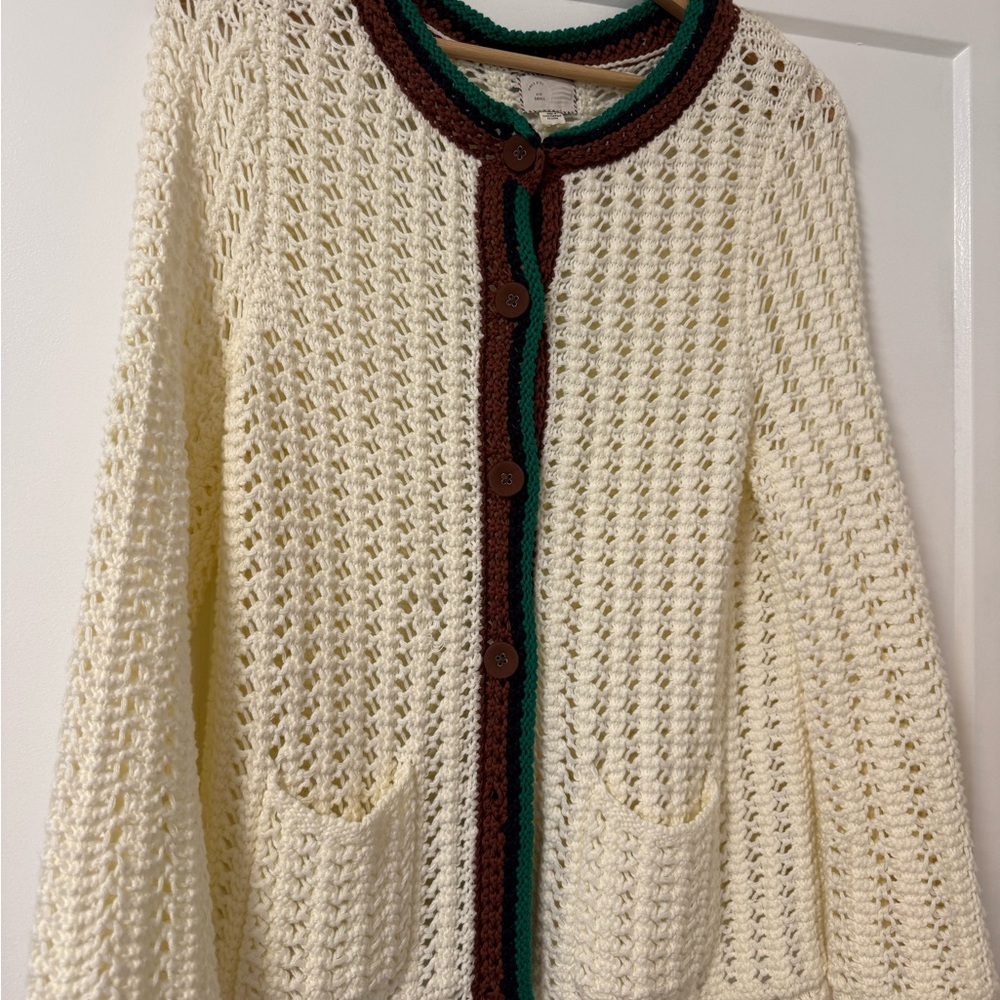 Anthropology knitted cardigan